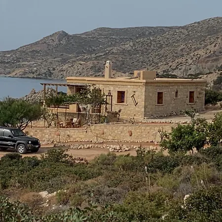 Ferienhaus Titans Sea Cabin With Private Beach - Karpathos Island Amoopi